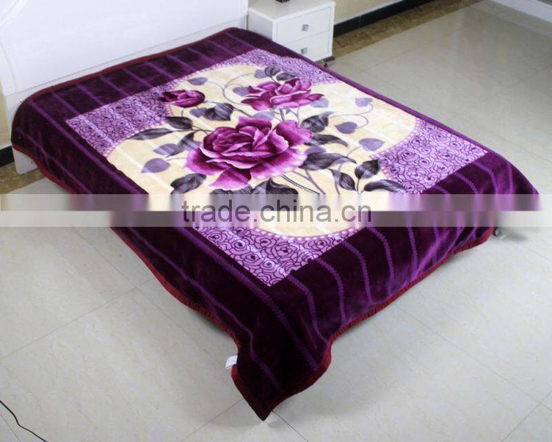 100% polyester 2-ply super soft mink baby toys promotion blanket