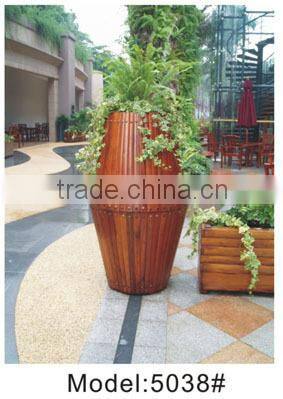 Christmas outdoor decoration parts flower holder plant container art decoration