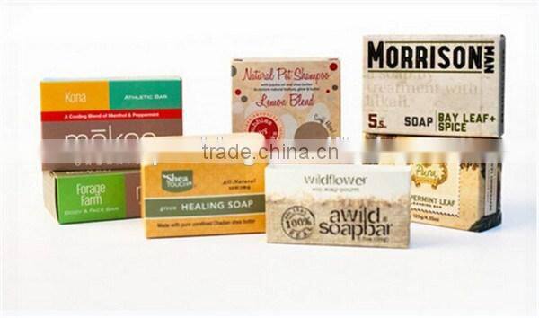 Factory Wholesale Eco-friendly packaging Soap custom fruit Carton Box