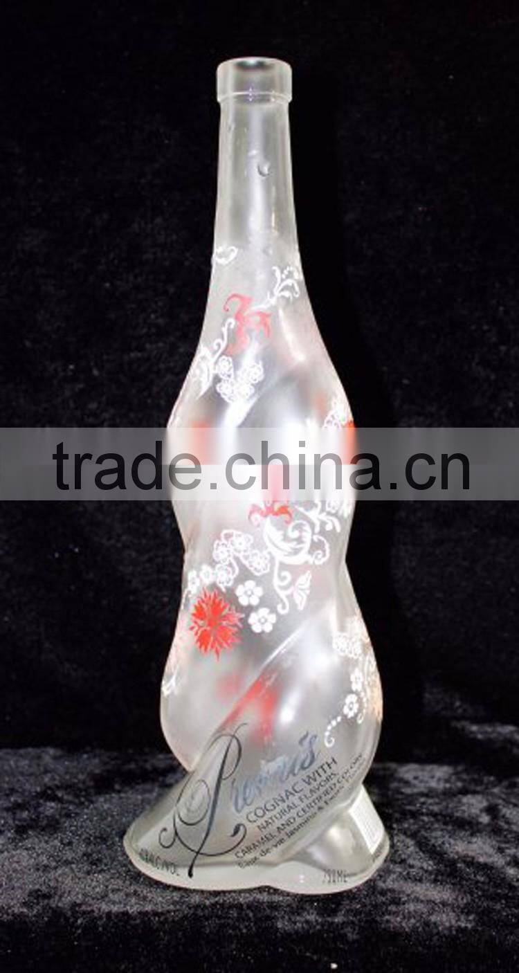 Top Grade Irregular Shape Wine Bottle