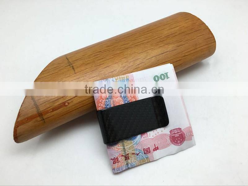 Carbon fiber card holder and money clip from Shenzhen Suppier
