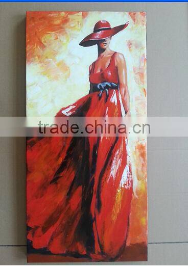 Hotsale Handmade Sexy Women Oil Painting HZ1095