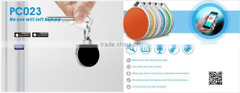 AXAET PC023 LED Light Anti-theft Anti-lost Alarm Keychain Bluetooth Finder