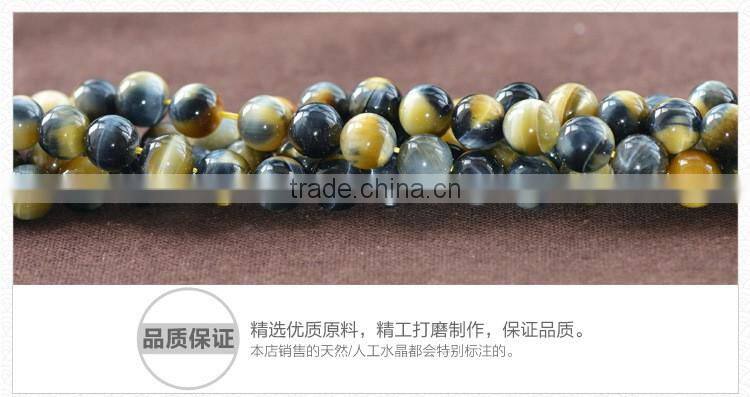 6mm 8mm 10mm 12mm 14mm 16mm natural semi precious gemstone strand tiger eye gemstone