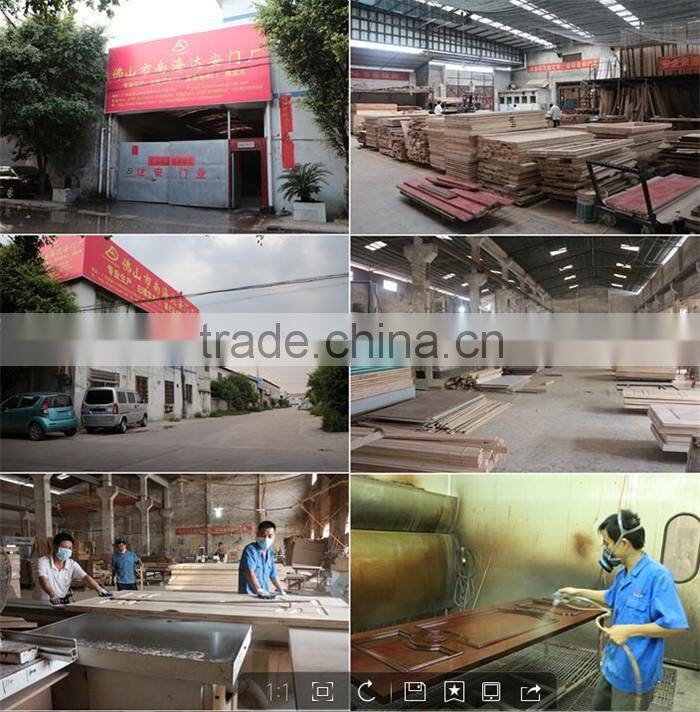 Newest interior teak wood main front door designs W-026