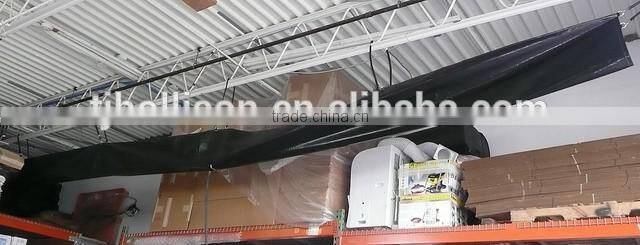 13 oz. Flame Retardant Laminated Polyester Drain Tarp 5 ft. X 5 ft. Heavy Duty Drain Tarp - Flame Retardant Drain Tarp