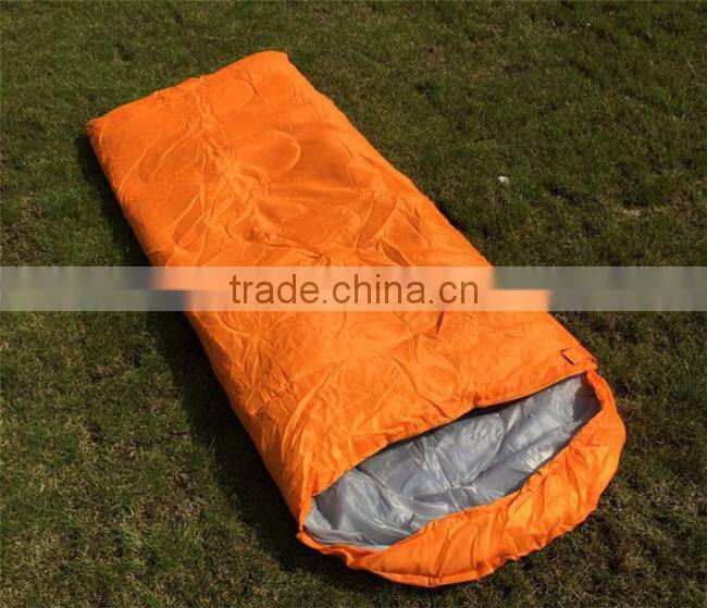 Adult Sleeping Bag Thermal Autumn Winter Envelope Hooded Outdoor Travel Camping Water Resistant Thick Sleeping Bag