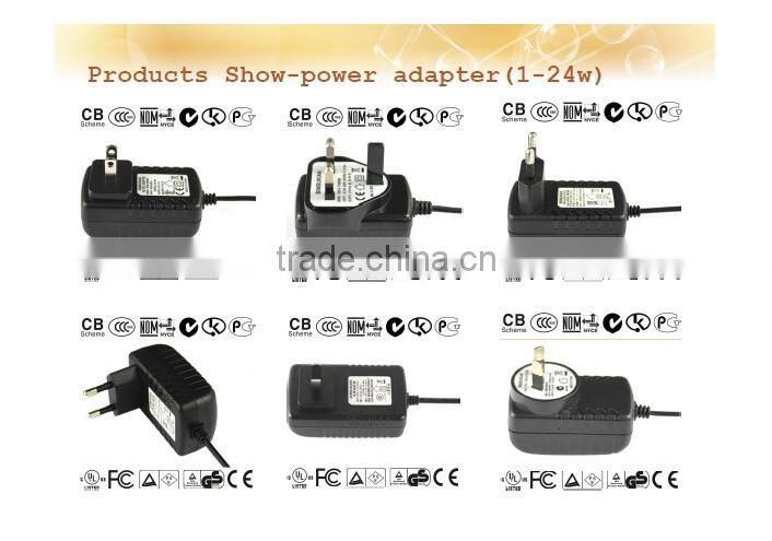 8.4v ac dc adapter with UL/CUL FCC ROHS approval