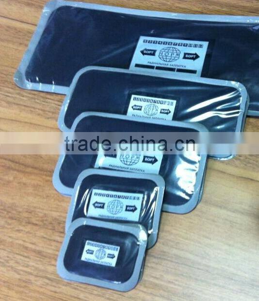 Square Euro Style COI Radial Tire Repair Cold Patch For Tire
