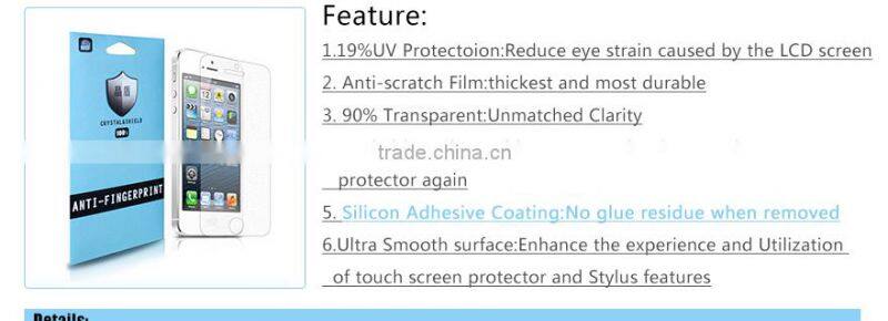 Matte anti-glare screen protector for mobile phone LG g2
