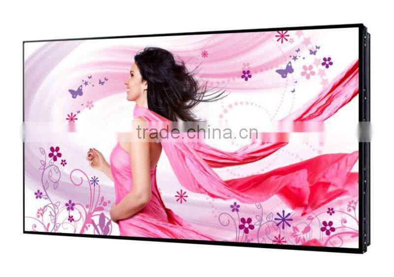 55 inch Super slim LCD video wall,Ultra narrow splicing screen