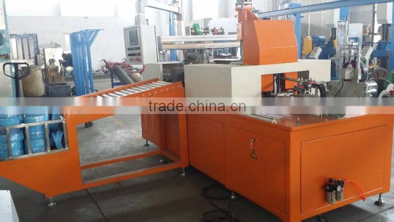 Cable Packing Equipment - Automatic Coiling and Manual Wrapping Machine