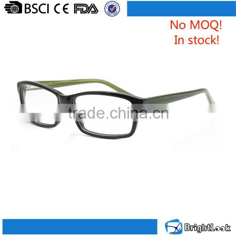 2016 In stock amber true color acetate new fashion eyewear optical glasses frame