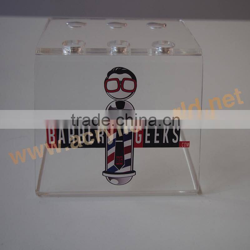 acrylic scissor holder