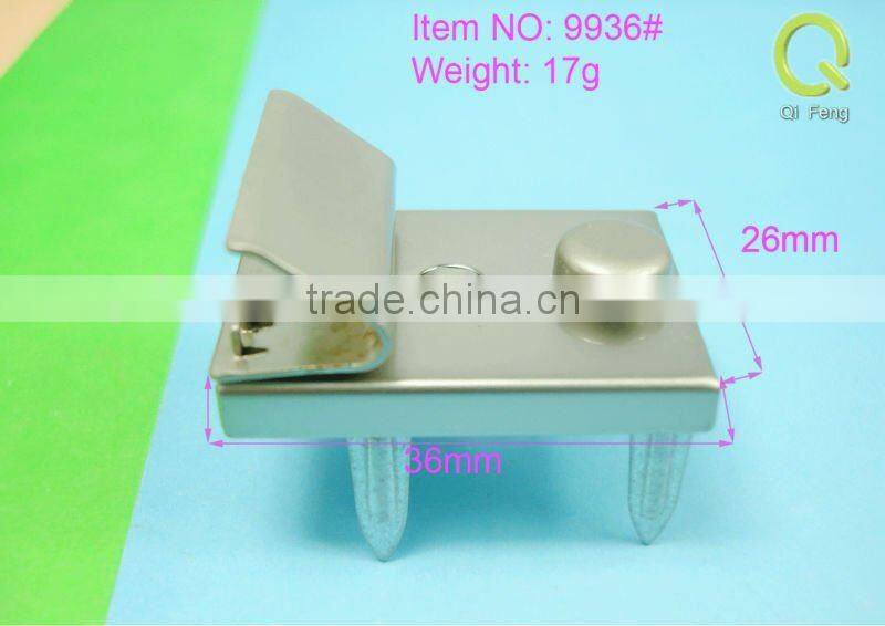 qifeng fashion hardware bag iron breafcase lock 9936#