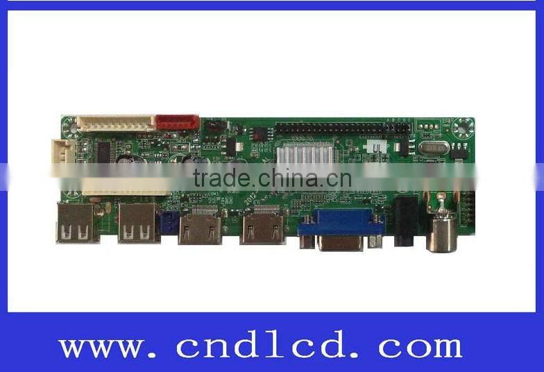 Universal LCD / LED V59 TV Board with 2*HDMI 2*USB 2*AV