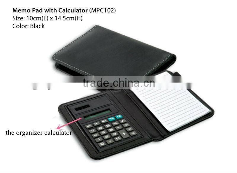 2016 popular multicolored pocket notebook with leather cover