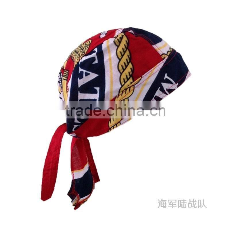 Hot sale cotton colorful soft head kerchief