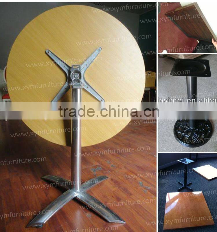 Wood Folding Bar Table For Coffee Shop