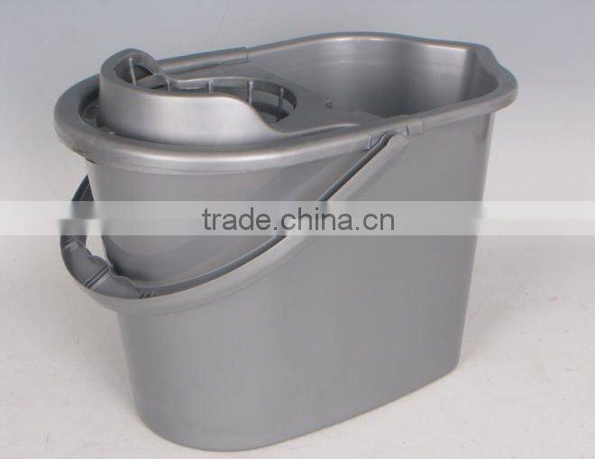 14L recycled Plastic mop bucket wringer