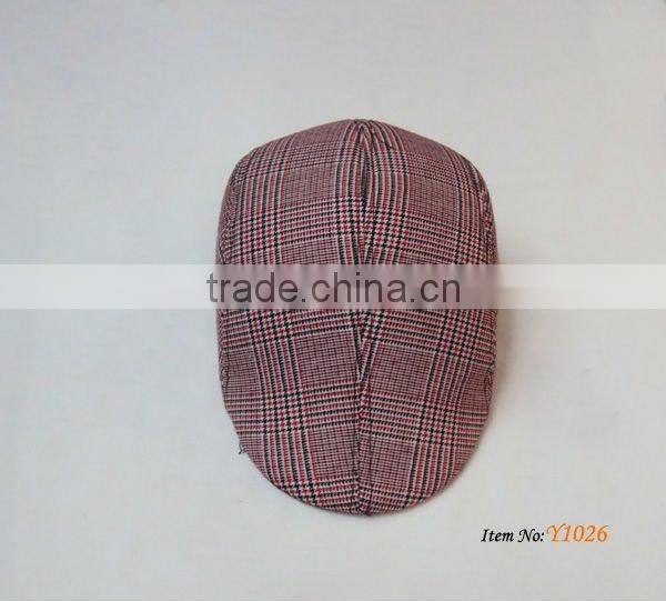 2014 cheap hiphop custom flat cap/hat ivy caps cotton warm winter for man