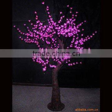 fake tree cherry blossom tree artificial plant santa claus led outdoor light