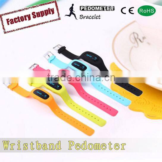 New fashion bracelet pedometer calorie counter