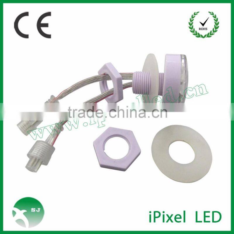 outdoor waterproof 60mm 18pcs smd5050 led cabochon dc24v