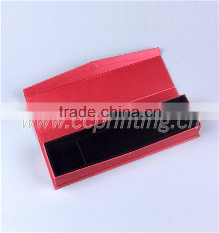 Magnetic gift cardboard jewelry box for necklace