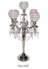 Gold Centerpieces/antique can delabra/5 Arm Gold Candleabra