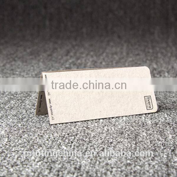 Elegant shape fashion cotton hang tag with high quality