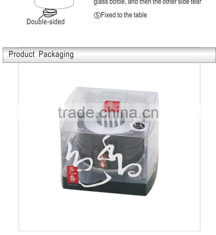 Long lasting good smell scents wholesale gel air freshener for car