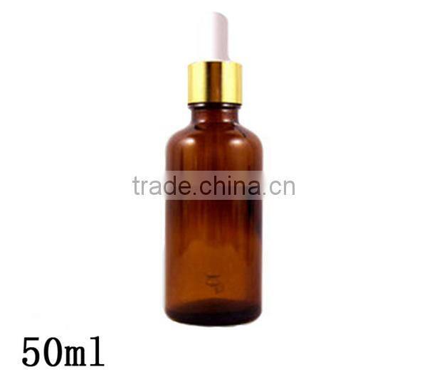 50ml eliquid clear glass dropper bottle with child proof cap