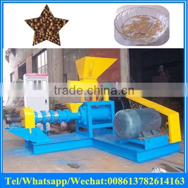 Commercial China Floating fish feed extruding machine/floating fish food machine