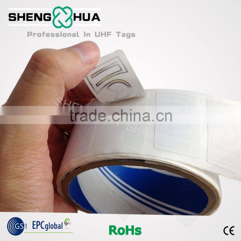 Small Size Passive UHF RFID Stickers Tag Alien H3 RFID Antenna 36*22mm Paper Roll Label