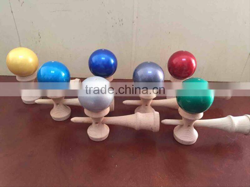2017 Hot Sell Customized wooden kendama toy