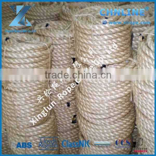 3-strand Helicopter anti slip network made from sisal rope