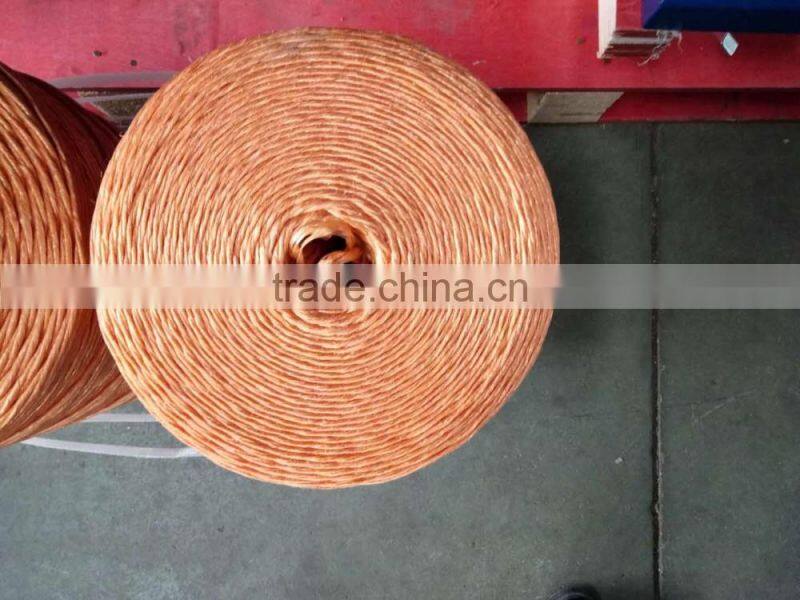 PP film twine two in one twister machine/spooling winder machine
