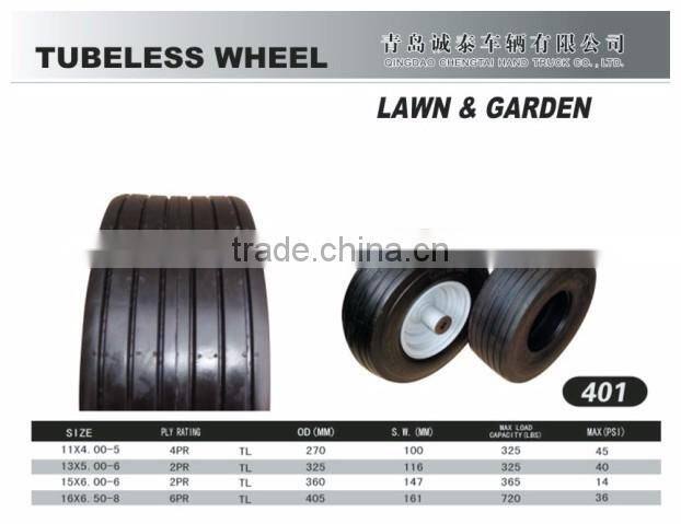 Excellent for garden tractors, tillers and trenchers wheeles 13x5.00 6