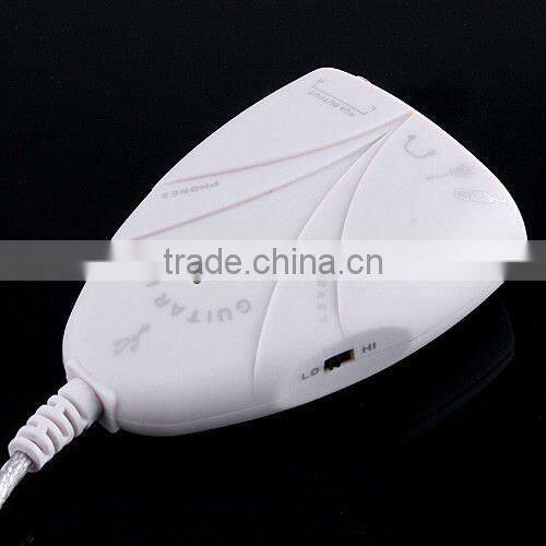 Mini USB Link Cable Guitar to PC/Headphone/Speaker