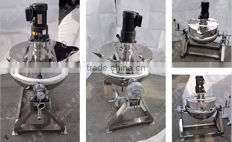 New Style Tilting Jacketed Cooking Porridge Machine,High Quality Porridge Steam Jacket Kettle