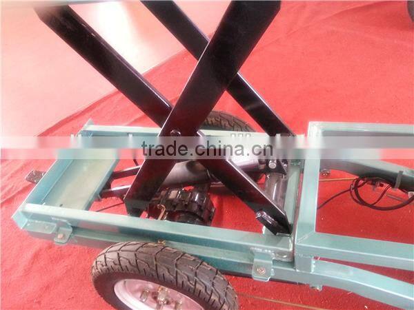 650W farming electric cargo box tricycle for orchard grove