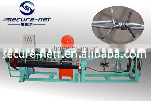 China best price barbing machine/barbed wire roll machine/barbed wire mesh machine (manufacturer)