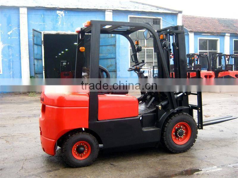 Jinan AOS international forklifts with capacity 4500kg with Nissan engine optional