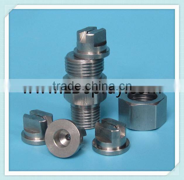 Stainless steel SS SJVE GLQ SJVC flat fan spray injector water nozzles