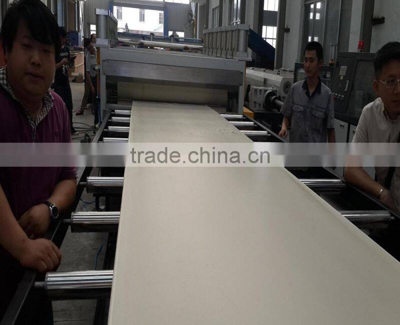 PVC foamed panel extrusion line