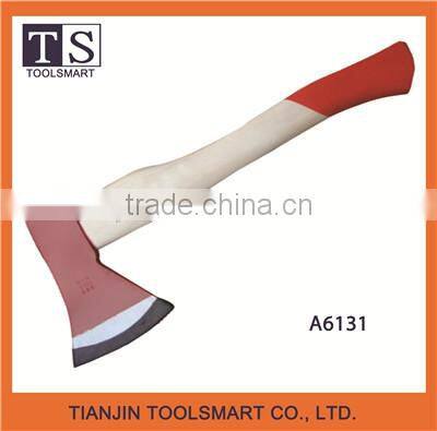 best working felling axe with wooden handle