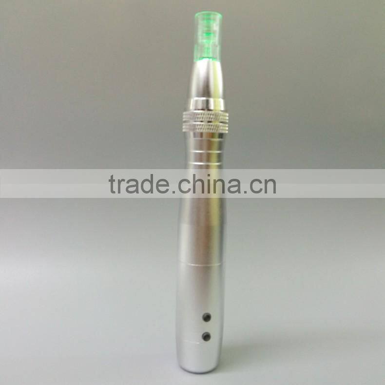 2017 Newest 7 color LED photon therapy electric derma micro needle pen
