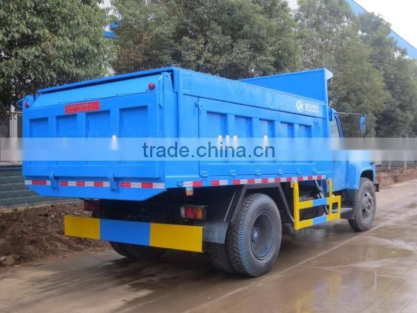 140hp 4*2 DONGFENG Dump Refuse Truck 6 ton