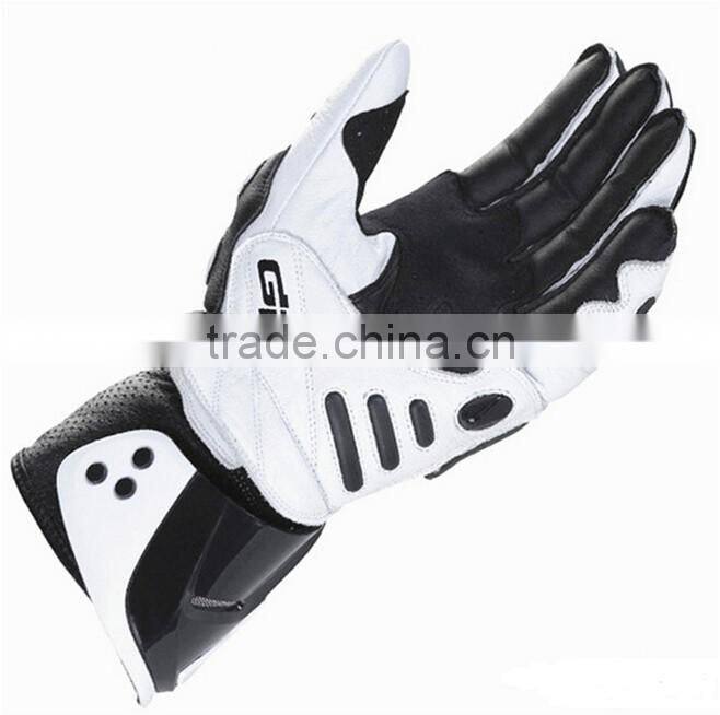 Professional modern design cheaper leather motorbike riding gloves